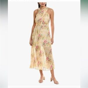 Ted Baker Amerah NWT Floral Halter Neck Maxi Dress